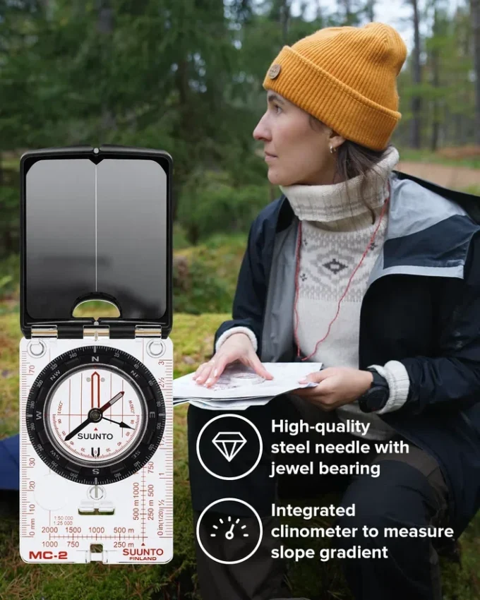 Boussole Suunto MC-2/360/D/CM/IN/NH – boussole de navigation avancée