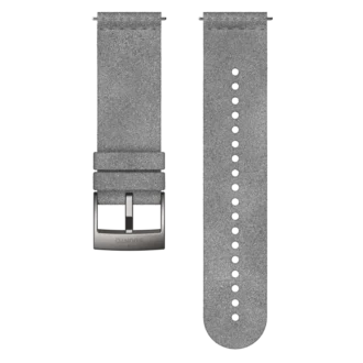 Bracelet d&rsquo;accessoire en microfibre grise ultra-douce pour le sport et le style