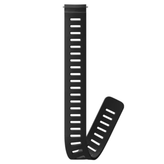 Bracelet d&rsquo;extension Suunto en silicone noir