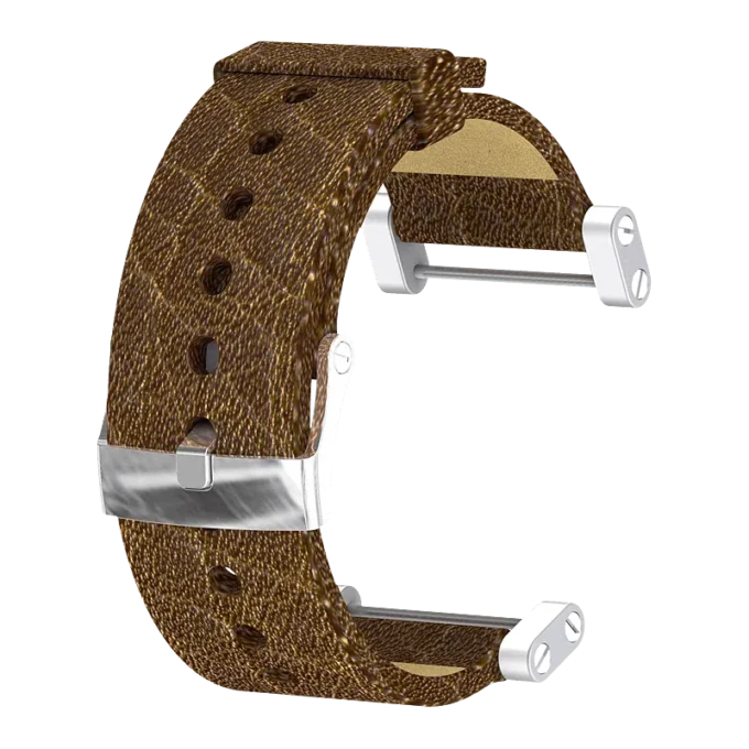 Bracelet en cuir marron pour Suunto Core Bracelet en cuir marron pour Suunto Core
