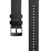 Bracelet en cuir noir Suunto de 24 mm pour un look urbain Bracelet en cuir noir Suunto de 24 mm pour un look urbain