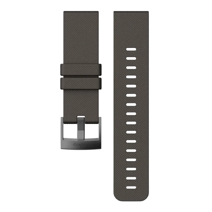 Bracelet en silicone graphite Suunto Traverse – bracelet pour les variantes Traverse