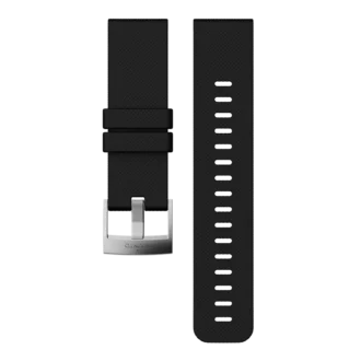 Bracelet en silicone noir Suunto Traverse – bracelet pour les modèles Traverse