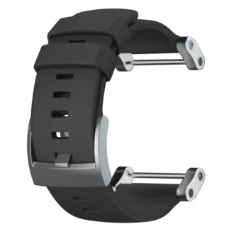 Bracelet en silicone plat noir Suunto Core – bracelet pour les modèles Core