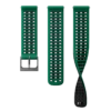 Bracelet en silicone Suunto 22 mm Athletic 9 vert sapin S+M