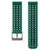 Bracelet en silicone Suunto 22 mm Athletic 9 vert sapin S+M