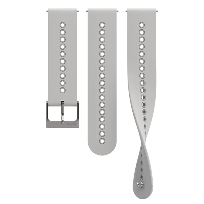 Bracelet en silicone Suunto 22 mm Urban 4, blanc bouleau, tailles S+M