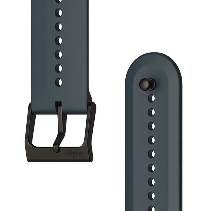 Bracelet en silicone Suunto 22 mm Urban 7 vert caverne, taille S