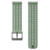 Bracelet en silicone Suunto Athletic 9 22 mm vert sauge S+M