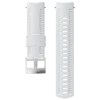 Bracelet Suunto en silicone blanc intégré de 24 mm pour le sport