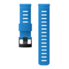 Bracelet Suunto en silicone bleu de 24 mm conçu pour la plongée