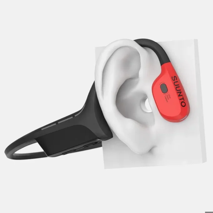 Casque à conduction osseuse Suunto Wing rouge lave Casque à conduction osseuse Suunto Wing rouge lave