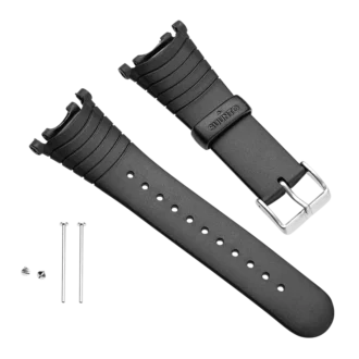 Kit de bracelet Suunto Vector en élastomère noir – bracelet pour Vector et Advizor