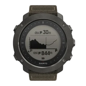 Montre d&rsquo;extérieur Suunto Traverse Alpha Foliage reconditionnée – GPS/GLONASS