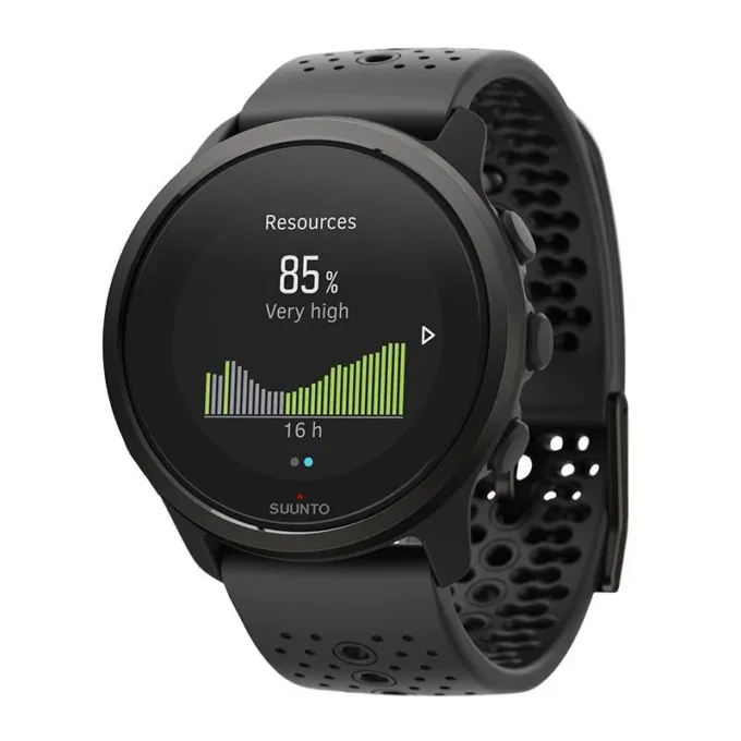Montre de sport Suunto 5 Peak All Black pour l&rsquo;entraînement