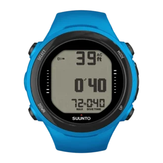 Ordinateur de plongée Suunto D4i novo blue, de la taille d&rsquo;une montre
