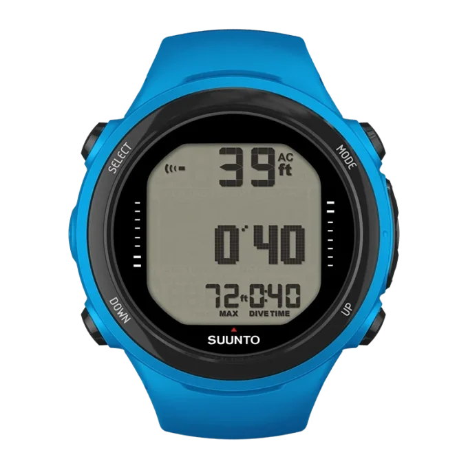 Ordinateur de plongée Suunto D4i novo blue, de la taille d&rsquo;une montre