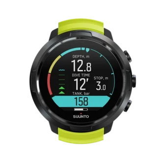 Ordinateur de plongée Suunto D5 Black Lime pour débutants