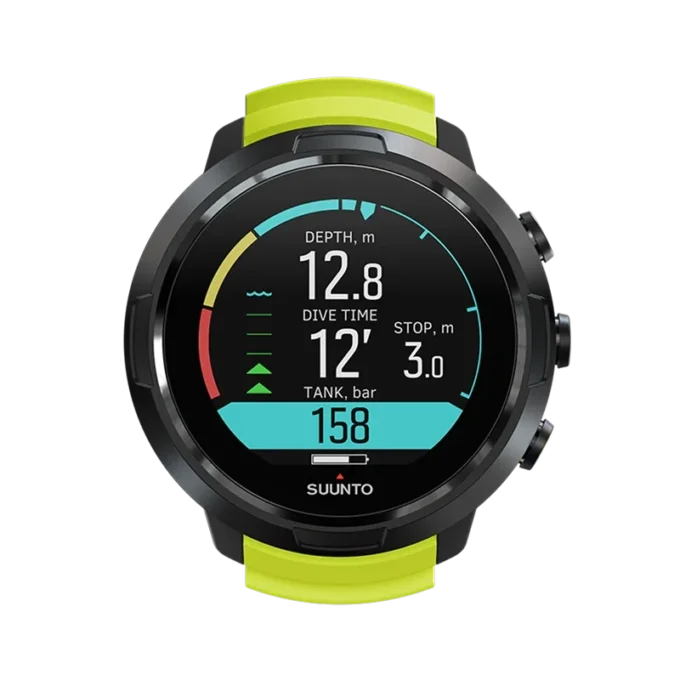 Ordinateur de plongée Suunto D5 Black Lime pour débutants