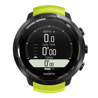 Ordinateur de plongée Suunto D5 Black Lime pour débutants