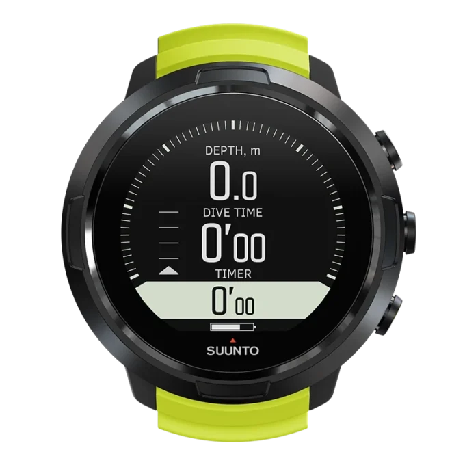 Ordinateur de plongée Suunto D5 Black Lime pour débutants
