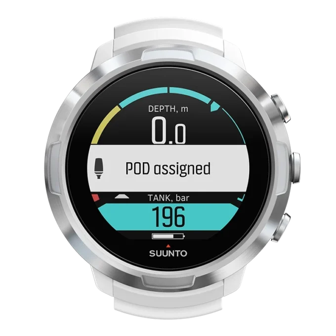 Ordinateur de plongée Suunto D5 blanc pour débutants et plongeurs récréatifs Ordinateur de plongée Suunto D5 blanc pour débutants et plongeurs récréatifs