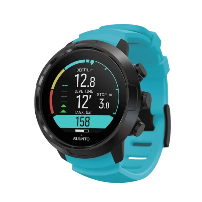 Ordinateur de plongée Suunto D5 bleu Aqua pour débutants