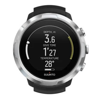 Ordinateur de plongée Suunto D5 noir pour débutants et plongeurs récréatifs