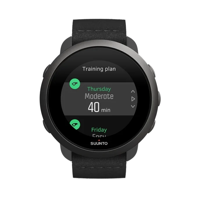 Suunto 3 All Black – montre de sport compacte pour la santé et le bien-être