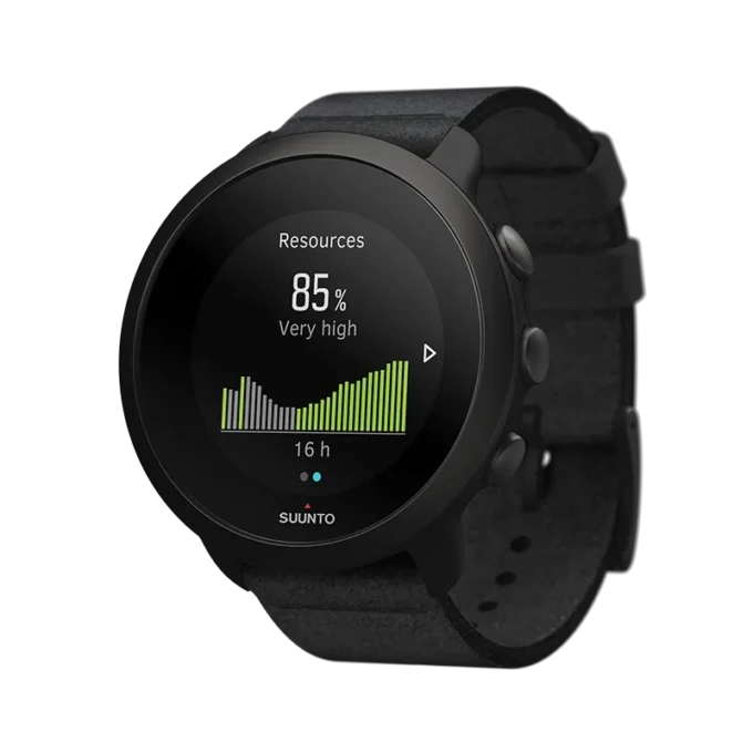 Suunto 3 All Black – montre de sport compacte pour la santé et le bien-être