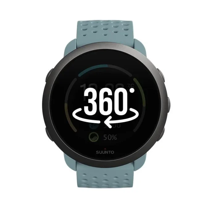 Suunto 3 gris mousse – montre de sport compacte pour la santé et le bien-être