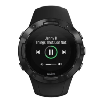 Suunto 5 All Black – montre de sport GPS compacte avec une excellente autonomie