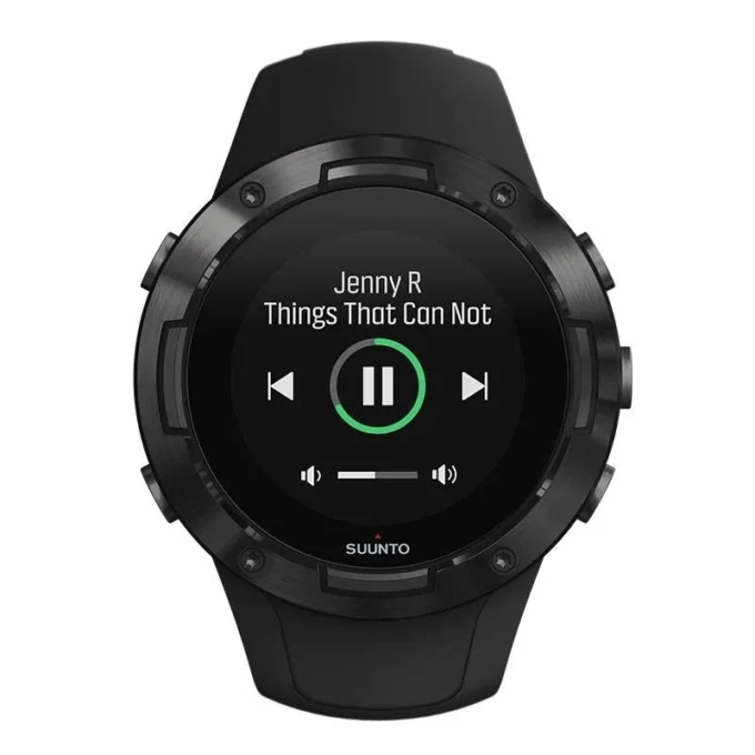 Suunto 5 All Black – montre de sport GPS compacte avec une excellente autonomie