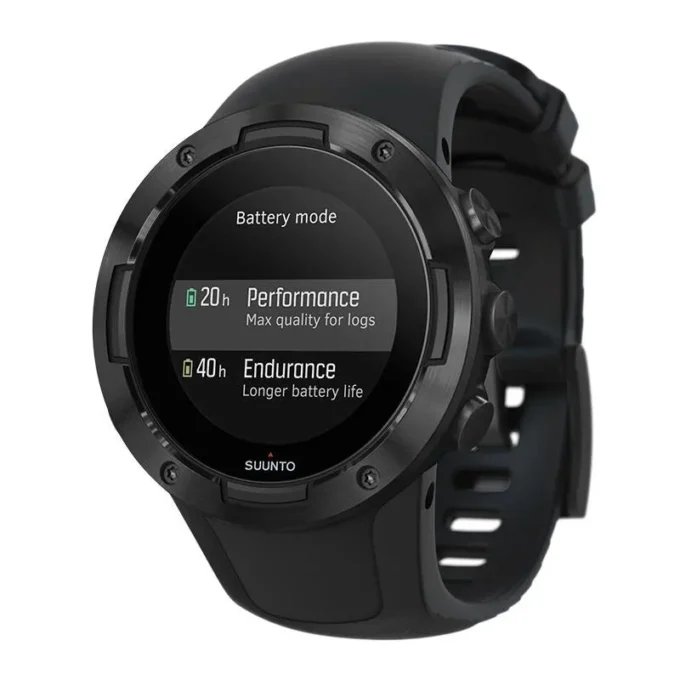 Suunto 5 All Black – montre de sport GPS compacte avec une excellente autonomie