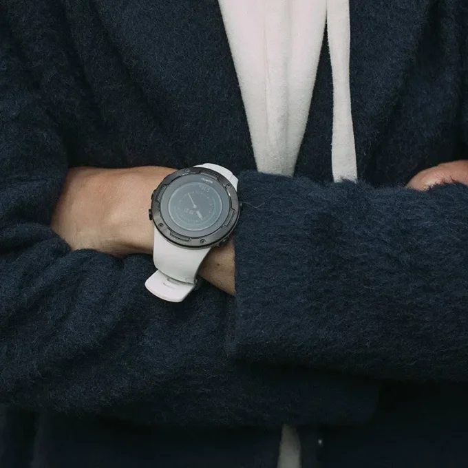 Suunto 5 blanc noir