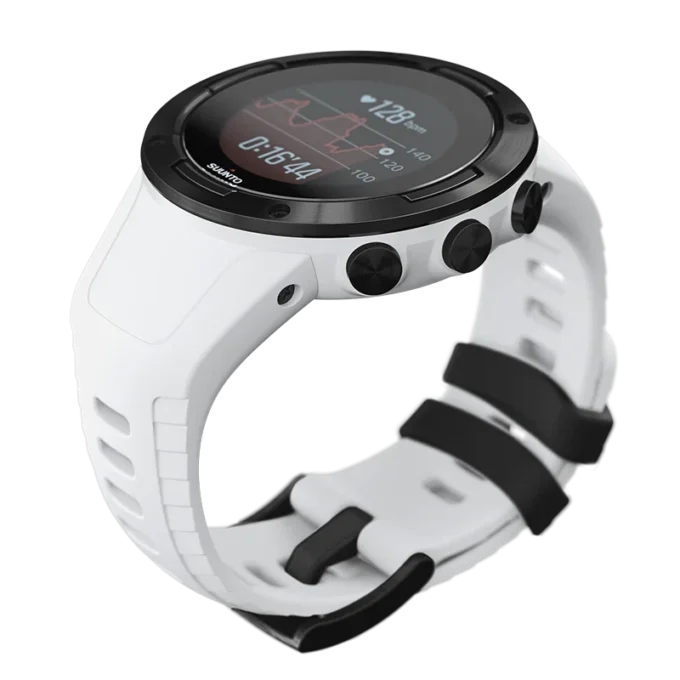 Suunto 5 blanc noir