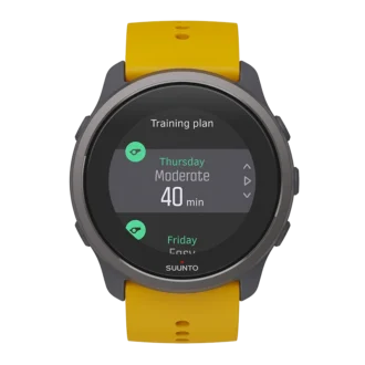 Suunto 5 Peak Ochre – montre multisports légère pour l&rsquo;entraînement, l&rsquo;exploration et le bien-être