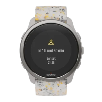 Suunto 5 Peak Ridge Sand Multicolor – montre multisports légère pour l&rsquo;entraînement, l&rsquo;exploration et le bien-être