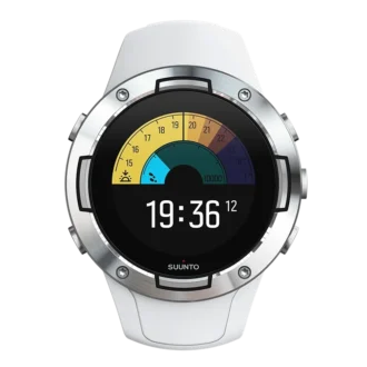 Suunto 5 White – montre de sport GPS compacte avec une excellente autonomie