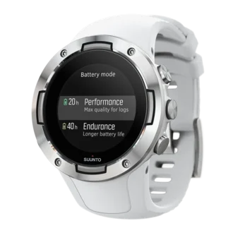 Suunto 5 White – montre de sport GPS compacte avec une excellente autonomie