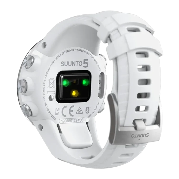 Suunto 5 White – montre de sport GPS compacte avec une excellente autonomie
