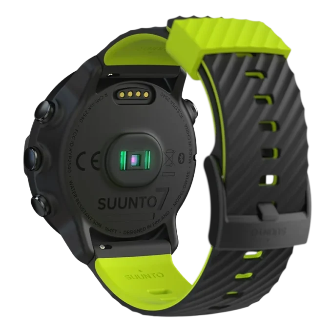 Suunto 7 Black Lime – montre connectée offrant une expérience sportive polyvalente Suunto 7 Black Lime – montre connectée offrant une expérience sportive polyvalente