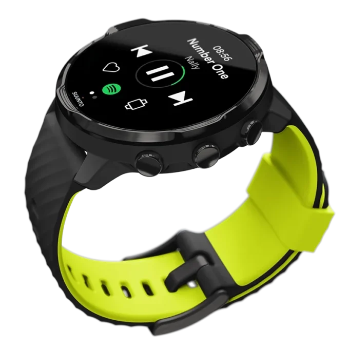 Suunto 7 Black Lime – montre connectée offrant une expérience sportive polyvalente Suunto 7 Black Lime – montre connectée offrant une expérience sportive polyvalente