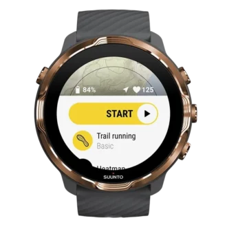 Suunto 7 Graphite Copper – montre connectée offrant une expérience sportive polyvalente