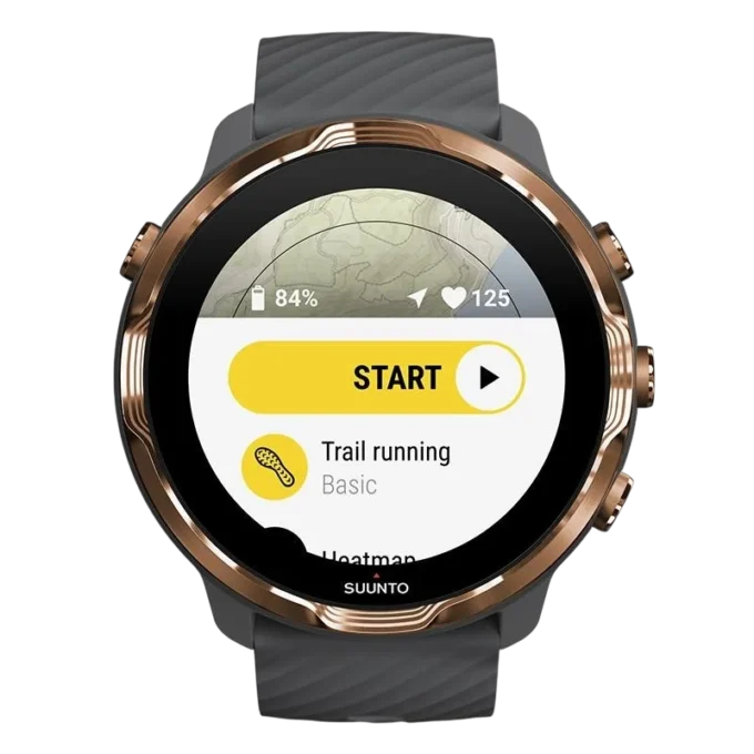 Suunto 7 Graphite Copper – montre connectée offrant une expérience sportive polyvalente Suunto 7 Graphite Copper – montre connectée offrant une expérience sportive polyvalente