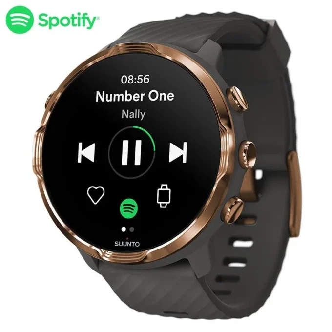 Suunto 7 Graphite Copper – montre connectée offrant une expérience sportive polyvalente Suunto 7 Graphite Copper – montre connectée offrant une expérience sportive polyvalente