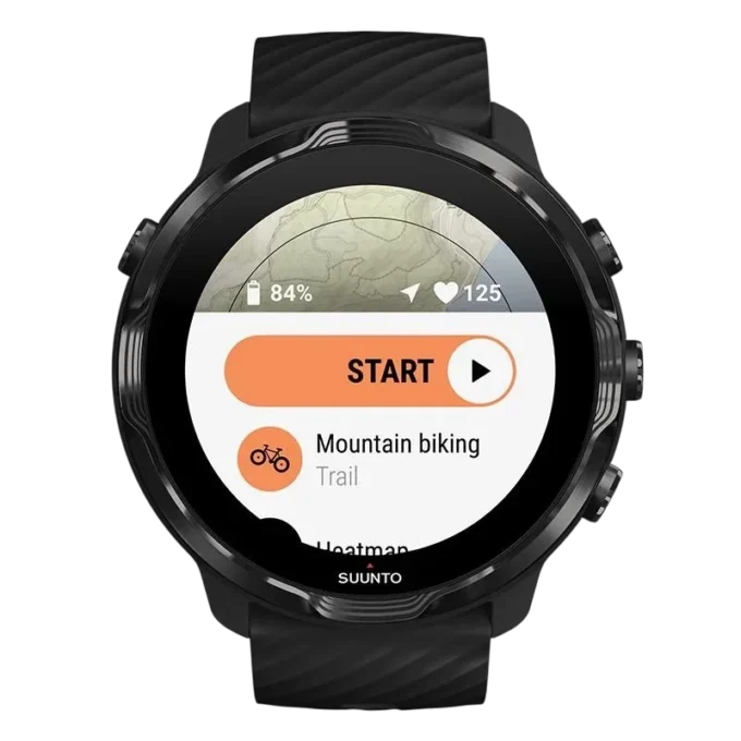 Suunto 7 noire – montre connectée offrant une expérience sportive polyvalente Suunto 7 noire – montre connectée offrant une expérience sportive polyvalente
