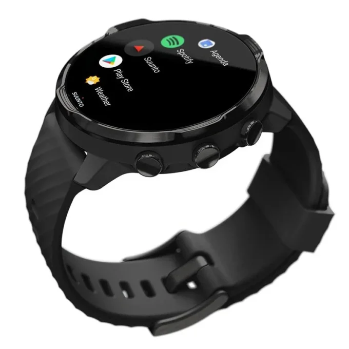 Suunto 7 noire – montre connectée offrant une expérience sportive polyvalente Suunto 7 noire – montre connectée offrant une expérience sportive polyvalente