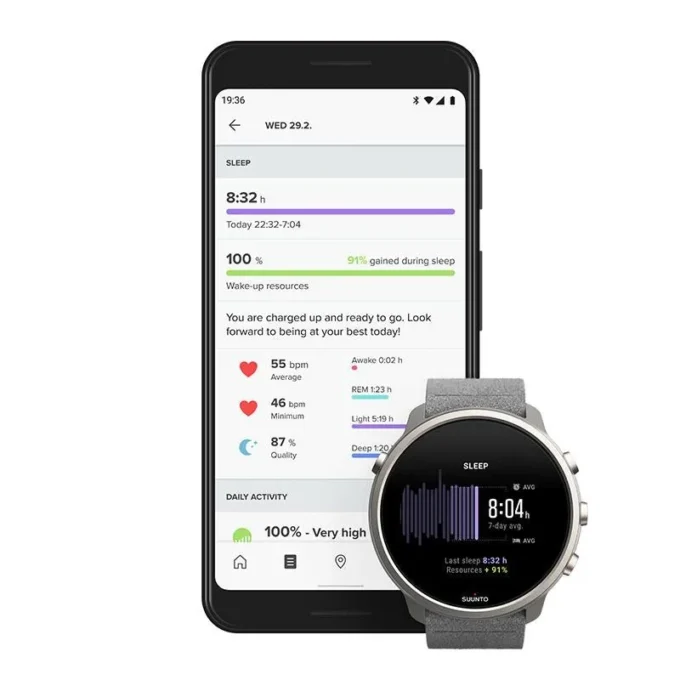 Suunto 7 Stone Gray Titanium – une montre connectée offrant une expérience sportive polyvalente Suunto 7 Stone Gray Titanium – une montre connectée offrant une expérience sportive polyvalente