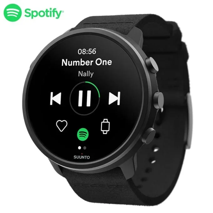 Suunto 7 titane noir mat – montre connectée offrant une expérience sportive polyvalente